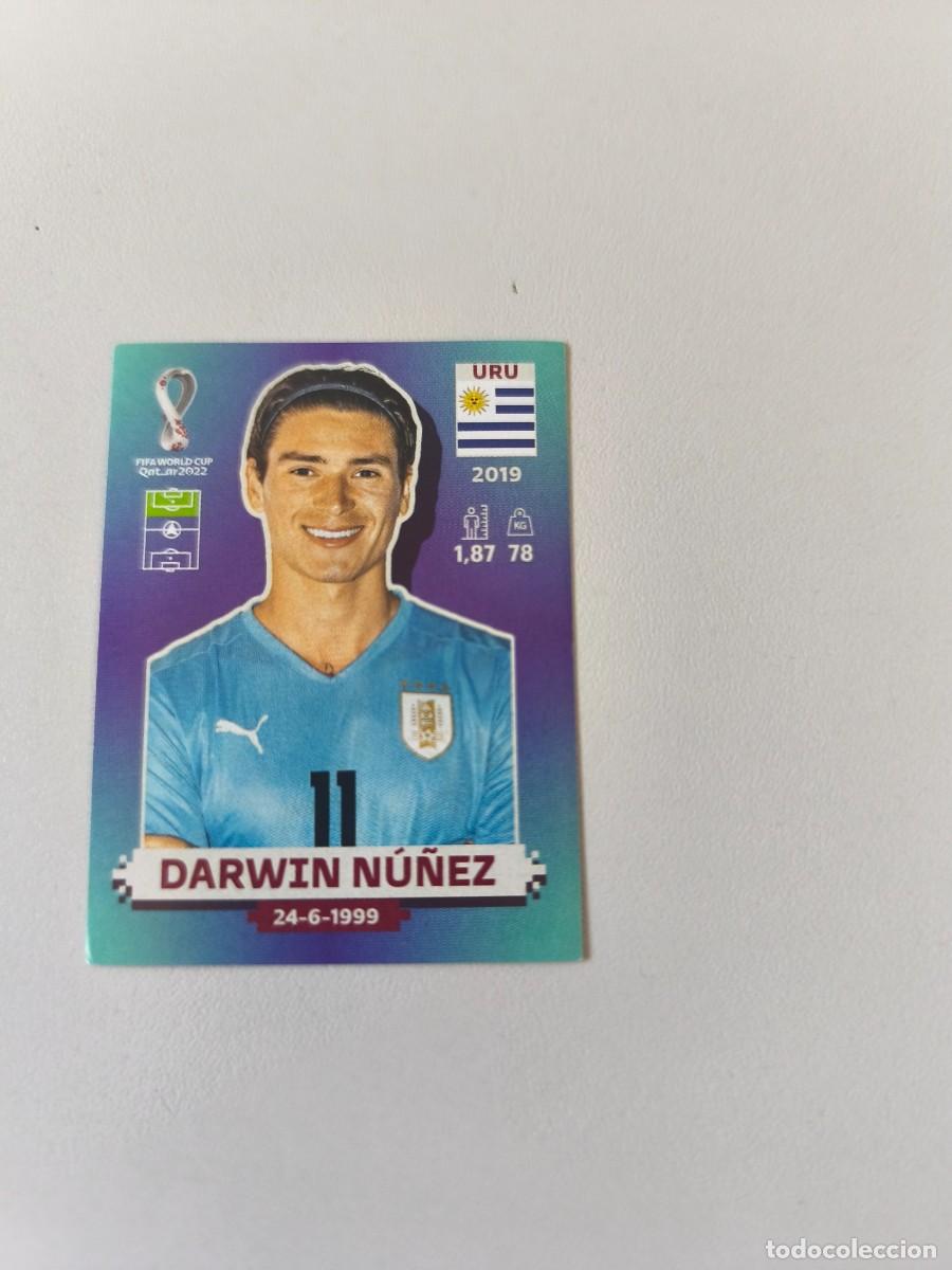 Coleccionismo cromos antiguos: MUNDIAL QATAR 2022 PANINI DARWIN NU&Ntilde;EZ URU 18 CMR2