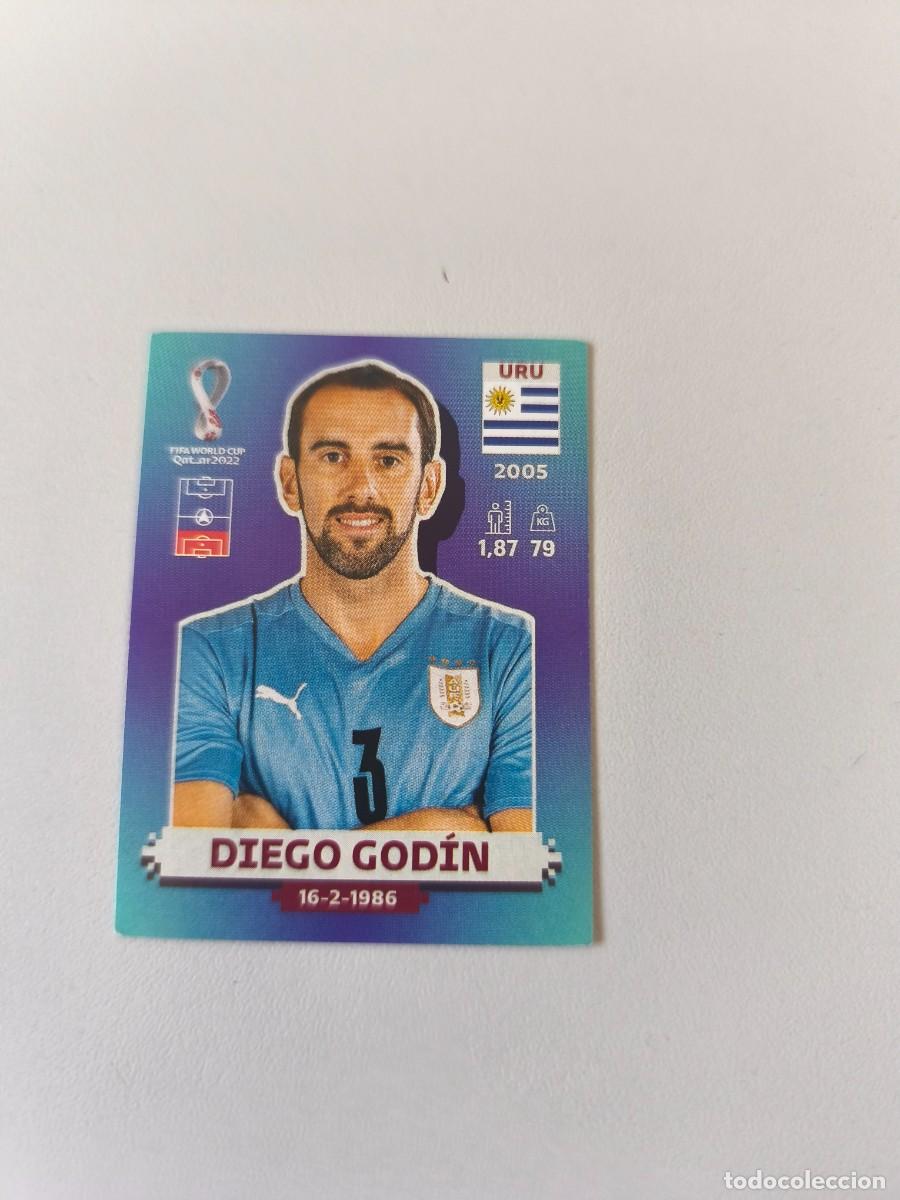 Coleccionismo cromos antiguos: MUNDIAL QATAR 2022 PANINI DIEGO GODIN URU 8 CMR2