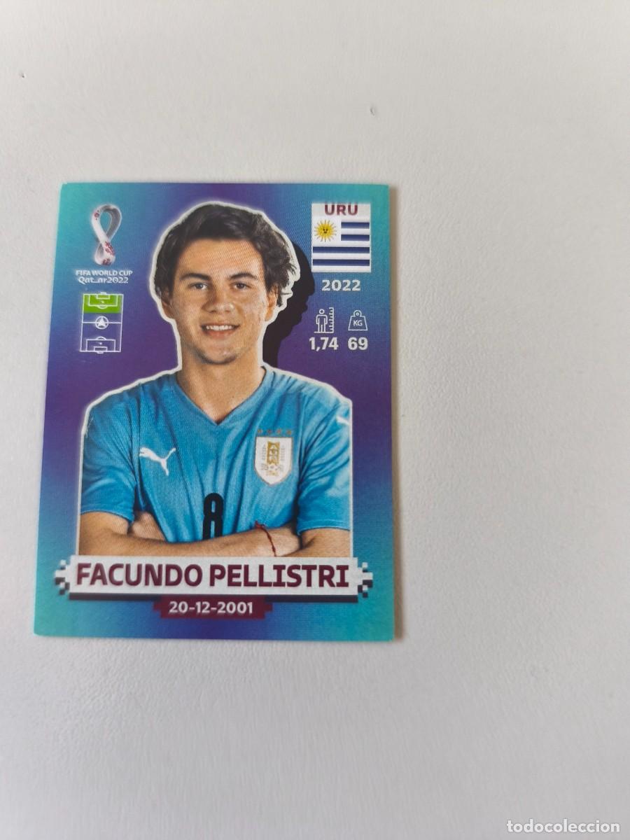 Coleccionismo cromos antiguos: MUNDIAL QATAR 2022 PANINI FACUNDO PELLISTRI URU 19 CMR2