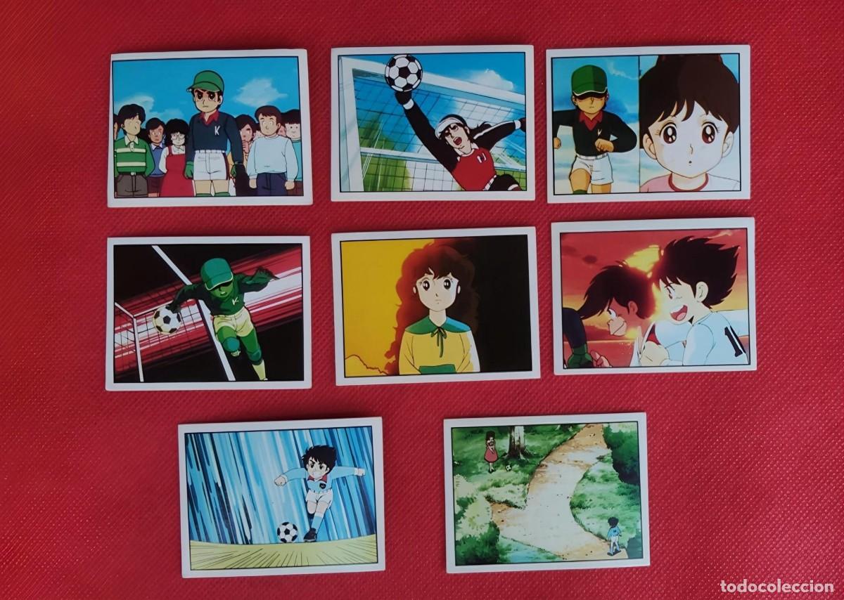 Coleccionismo cromos antiguos: Lote de 8 cromos/stickers de la serie de animaci&oacute;n &rdquo;Supergol&rdquo; o &rdquo;But pour Rudy&rdquo;