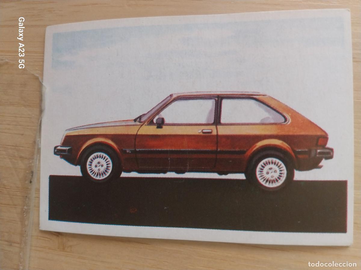 Coleccionismo cromos antiguos: CHEVROLET CHEVETTE HAT-CABACK ** A&Ntilde;O 1982 CROMO SIN PEGAR NUNCA COCHES CARTON 7.4 X 5.4