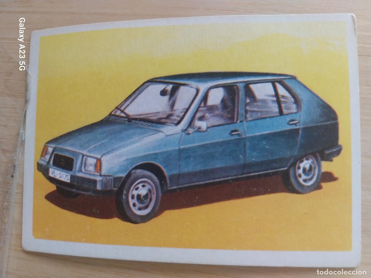 Coleccionismo cromos antiguos: CITROEN VISA SUPER ** A&Ntilde;O 1982 CROMO SIN PEGAR NUNCA COCHES CARTON 7.4 X 5.4