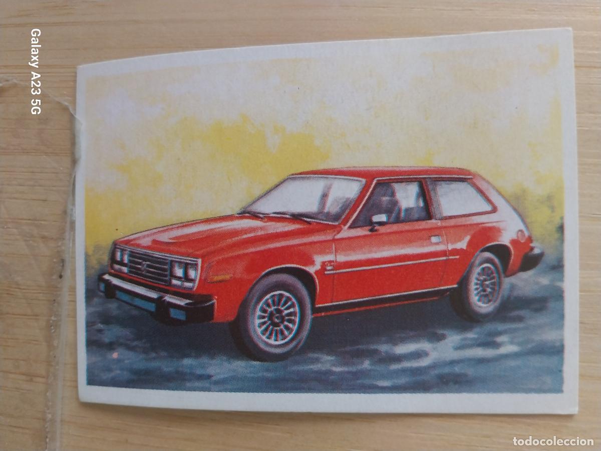 Coleccionismo cromos antiguos: AMC SPIRIT SEDAN ** A&Ntilde;O 1982 CROMO SIN PEGAR NUNCA COCHES CARTON 7.4 X 5.4