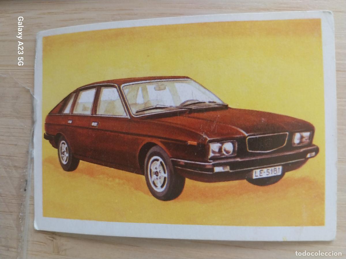 Coleccionismo cromos antiguos: LANCIA GAMMA ** A&Ntilde;O 1982 CROMO SIN PEGAR NUNCA COCHES CARTON 7.4 X 5.4