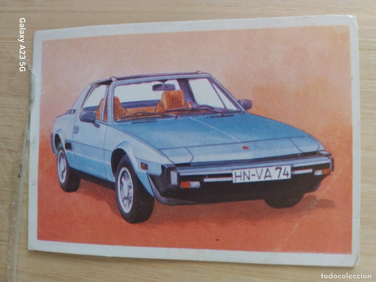 Coleccionismo cromos antiguos: FIAT X 1 9 ** A&Ntilde;O 1982 CROMO SIN PEGAR NUNCA COCHES CARTON 7.4 X 5.4