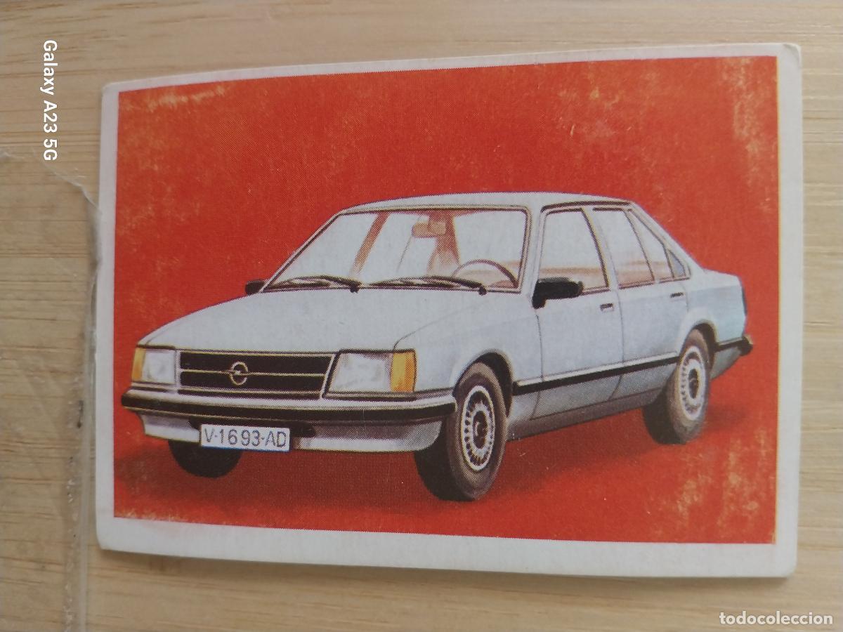 Coleccionismo cromos antiguos: OPEL COMMODORE ** A&Ntilde;O 1982 CROMO SIN PEGAR NUNCA COCHES CARTON 7.4 X 5.4