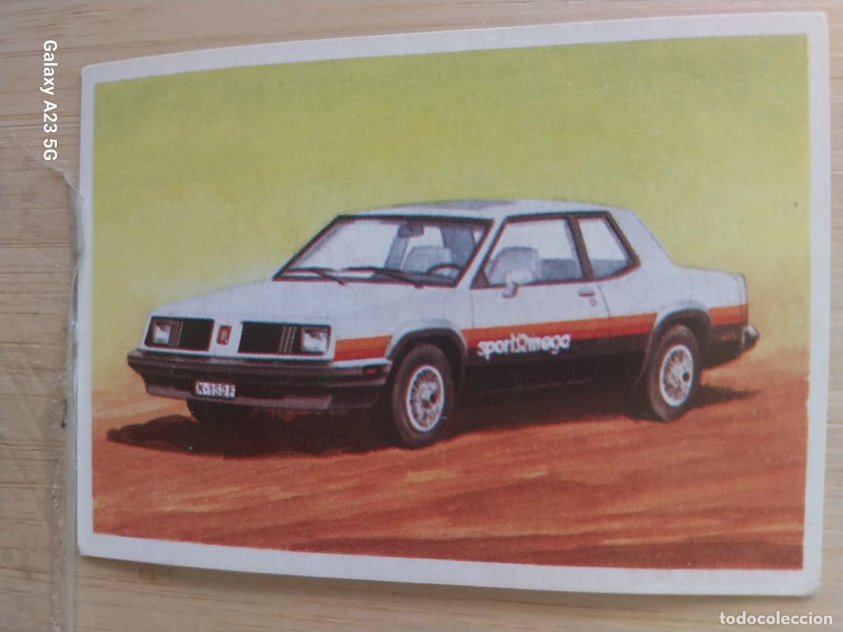 Coleccionismo cromos antiguos: OLDSMOBILE OmeGA SPORT ** A&Ntilde;O 1982 CROMO SIN PEGAR NUNCA COCHES CARTON 7.4 X 5.4