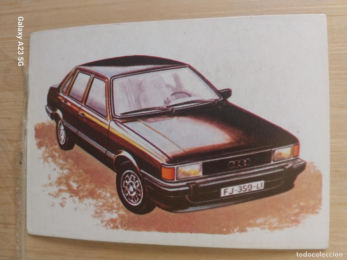 Coleccionismo cromos antiguos: AUDI 80.CD * ** A&Ntilde;O 1982 CROMO SIN PEGAR NUNCA COCHES CARTON 7.4 X 5.4