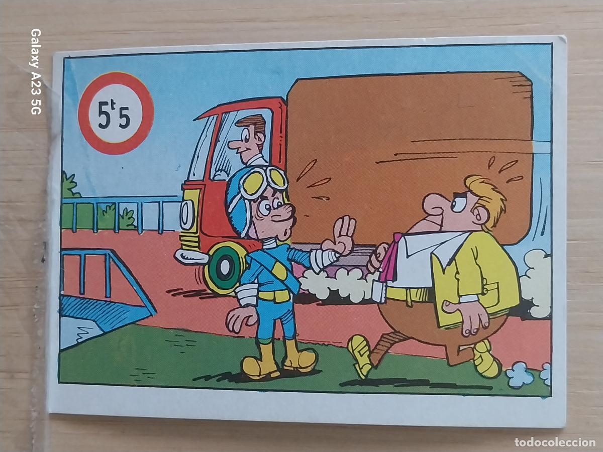 Coleccionismo cromos antiguos: Peso limitado **** ** A&Ntilde;O 1982 CROMO SIN PEGAR NUNCA COCHES CARTON 7.4 X 5.4