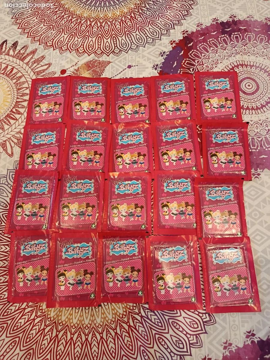 Coleccionismo cromos antiguos: BABYZ BRATZZ LOTE 25 SOBRES CROMOS