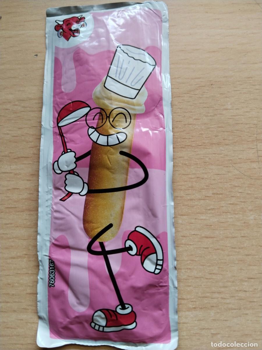 Coleccionismo cromos antiguos: CROMO ETIQUETA PALITOS DE QUESO COCINERO CHEF - LA VACA QUE R&Iacute;E