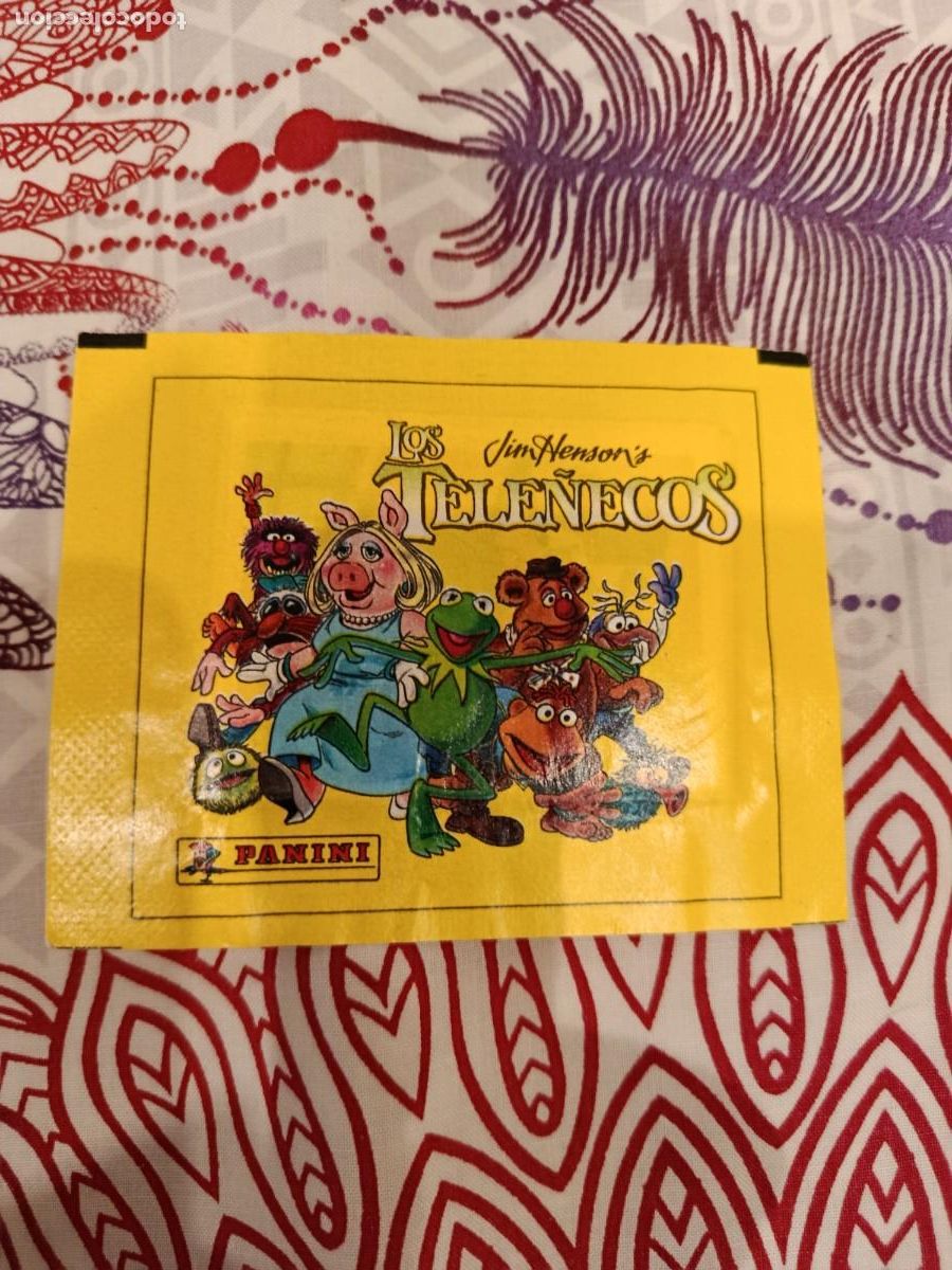 Coleccionismo cromos antiguos: SOBRE TELE&Ntilde;ECOS SIN ABRIR MUPPETS