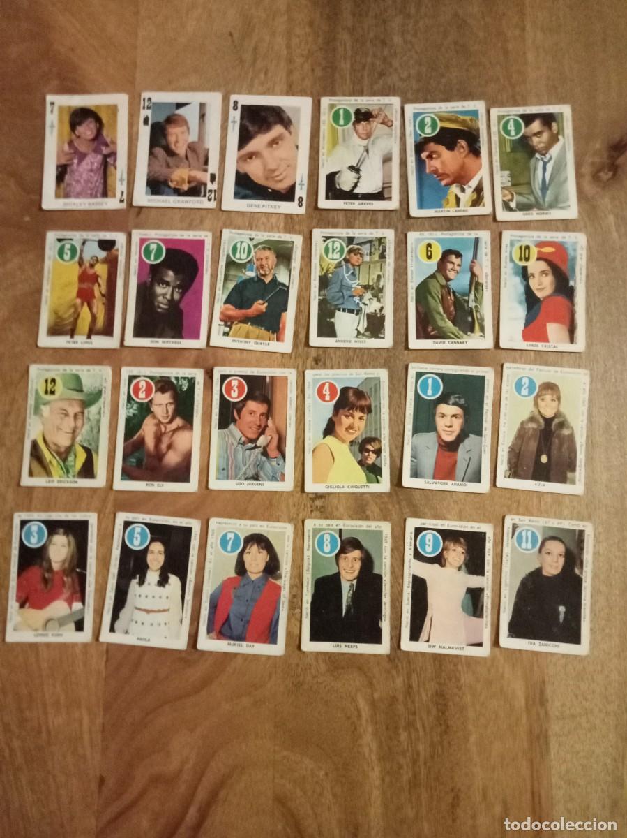 Coleccionismo cromos antiguos: 24 CARTAS CROMO FHER