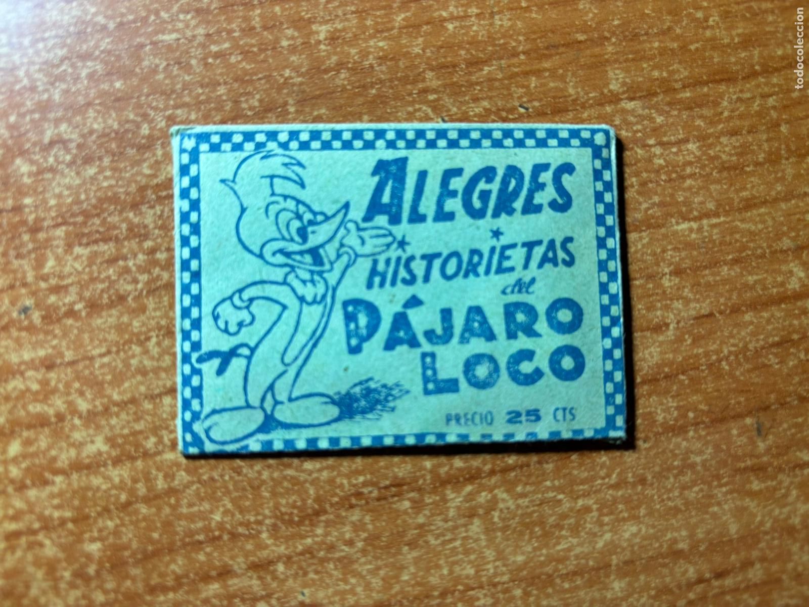 Coleccionismo cromos antiguos: SOBRE DE CROMOS SIN ABRIR - ALEGRES HISTORIETAS DEL PAJARO LOCO , EDITORIAL FHER