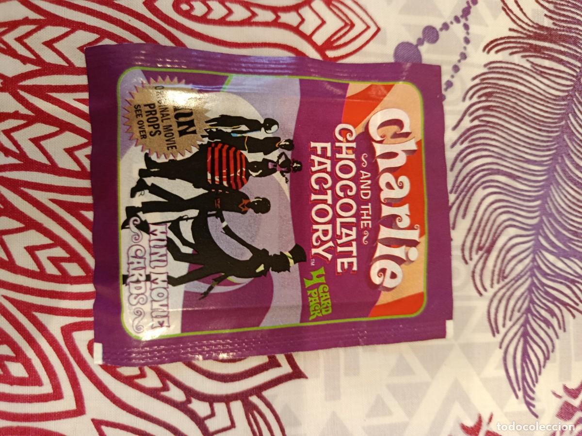 Coleccionismo cromos antiguos: CHARLIE Y LA FABRICA DE CHOCOLATE SOBRE CROMOS