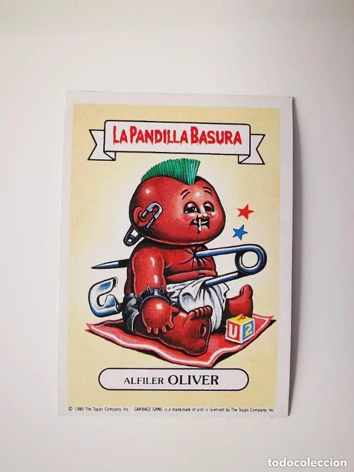Coleccionismo cromos antiguos: Cromo n.52 la pandilla basura (album azul) sin pegar