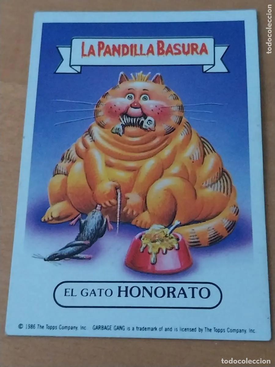 Coleccionismo cromos antiguos: Cromo n.72 la pandilla basura (album azul) sin pegar