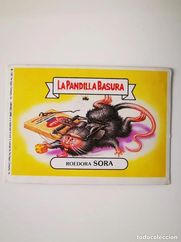 Coleccionismo cromos antiguos: Cromo n.75 la pandilla basura (album azul) sin pegar