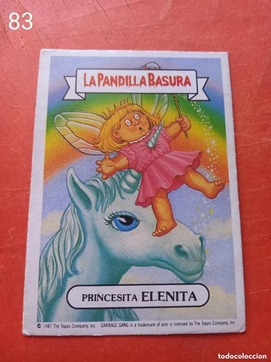 Coleccionismo cromos antiguos: Cromo n.83 la pandilla basura (album azul) sin pegar