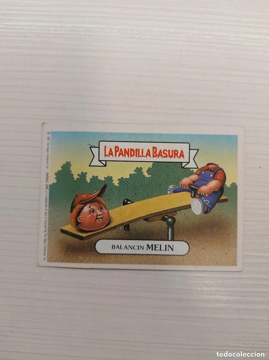 Coleccionismo cromos antiguos: Cromo n.89 la pandilla basura (album azul) sin pegar