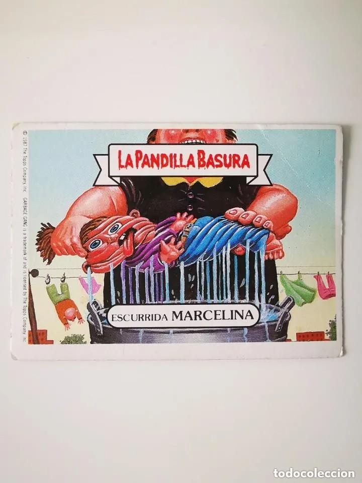 Coleccionismo cromos antiguos: Cromo n.91 la pandilla basura (album azul) sin pegar