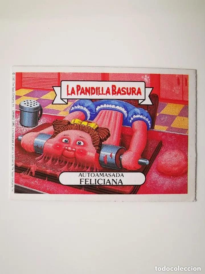 Coleccionismo cromos antiguos: Cromo n.105 la pandilla basura (album azul) sin pegar