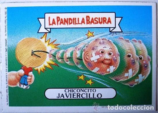 Coleccionismo cromos antiguos: Cromo n.118 la pandilla basura (album azul) sin pegar
