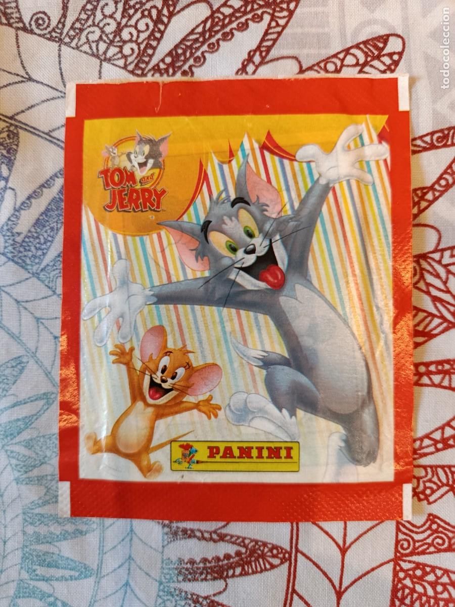 SOBRE DE CROMOS TOM Y JERRY