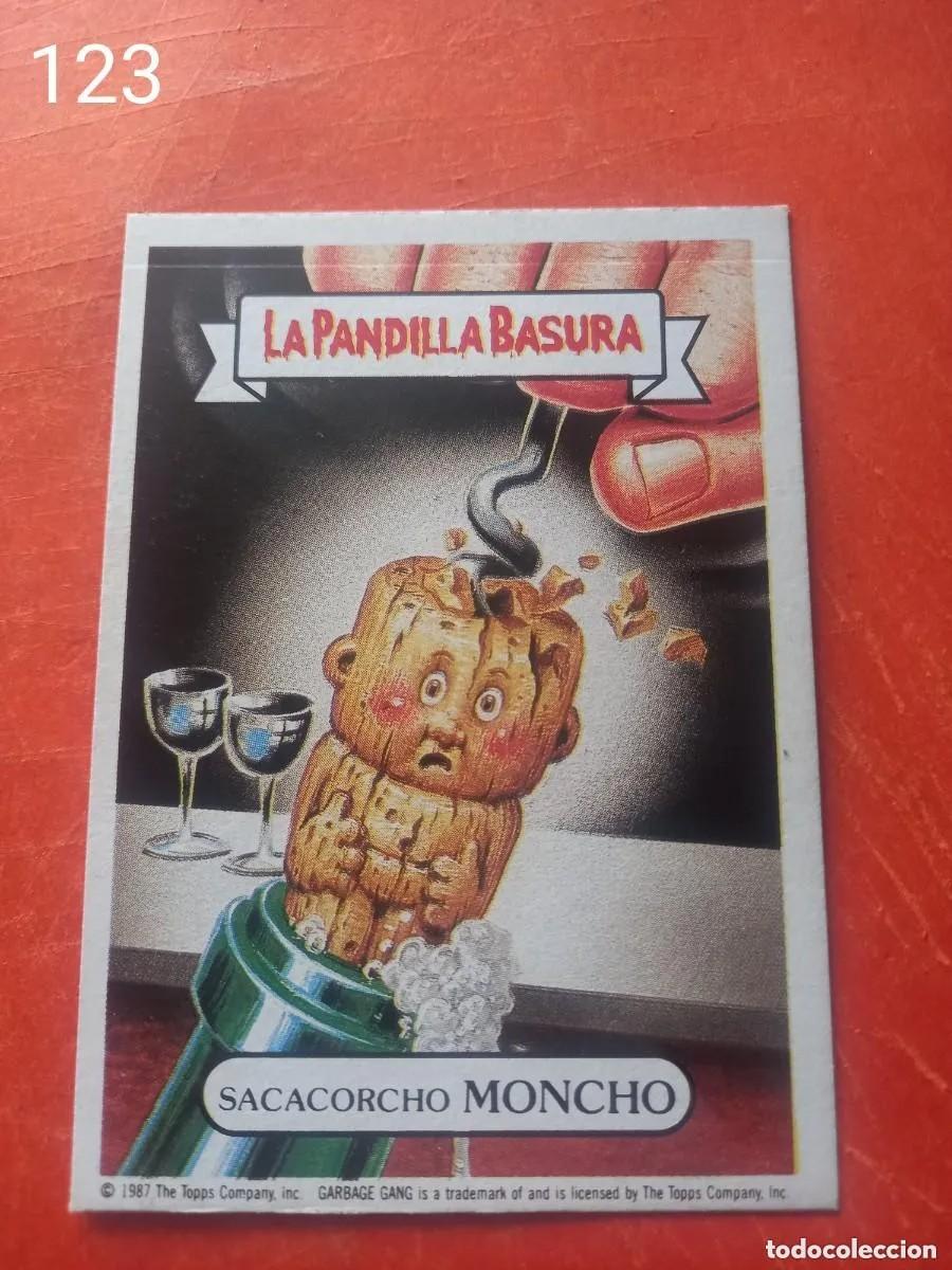 Coleccionismo cromos antiguos: Cromo n.123 la pandilla basura (album azul) sin pegar