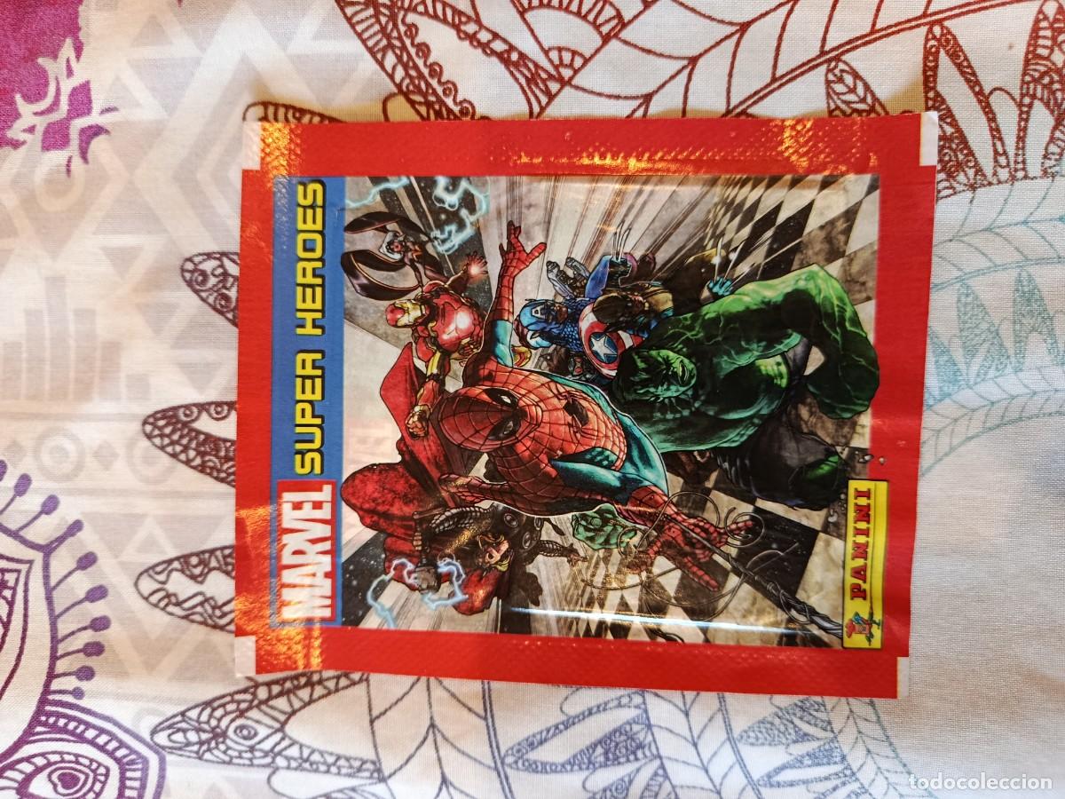 Coleccionismo cromos antiguos: SOBRE MARVEL SUPER HEROES