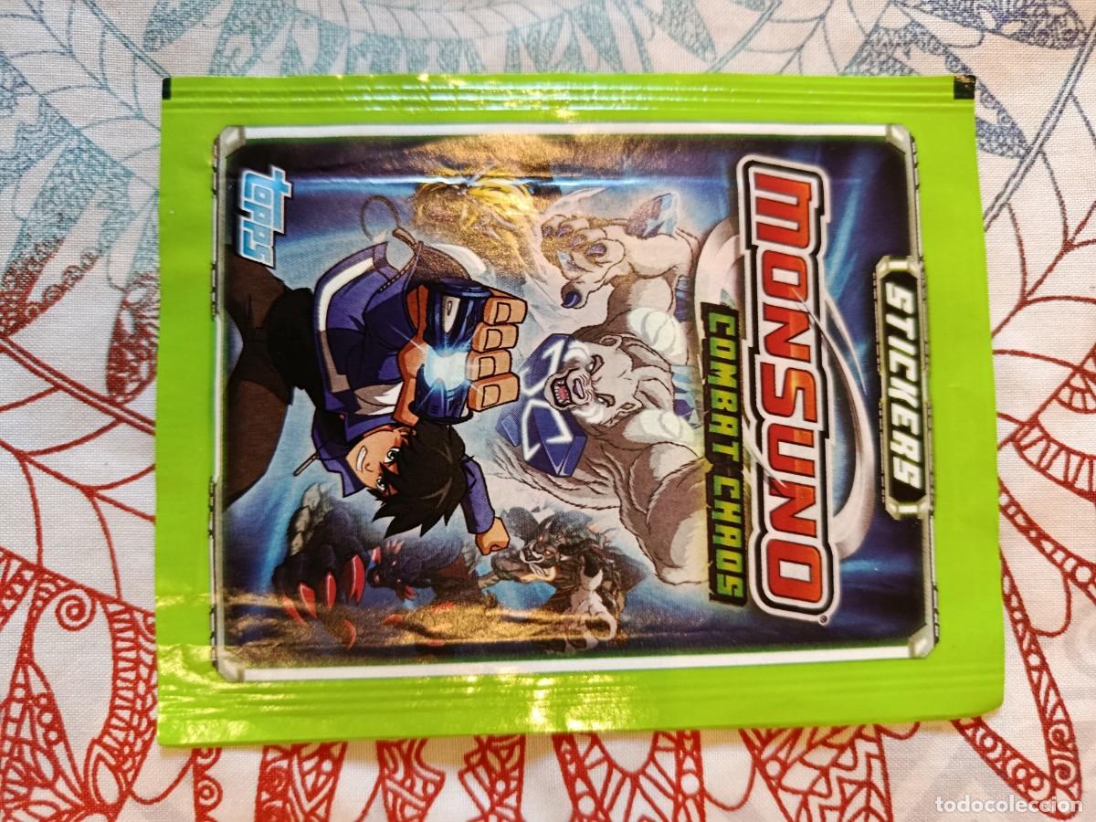 Coleccionismo cromos antiguos: MONSUNO SOBRE DE CROMOS SIN ABRIR