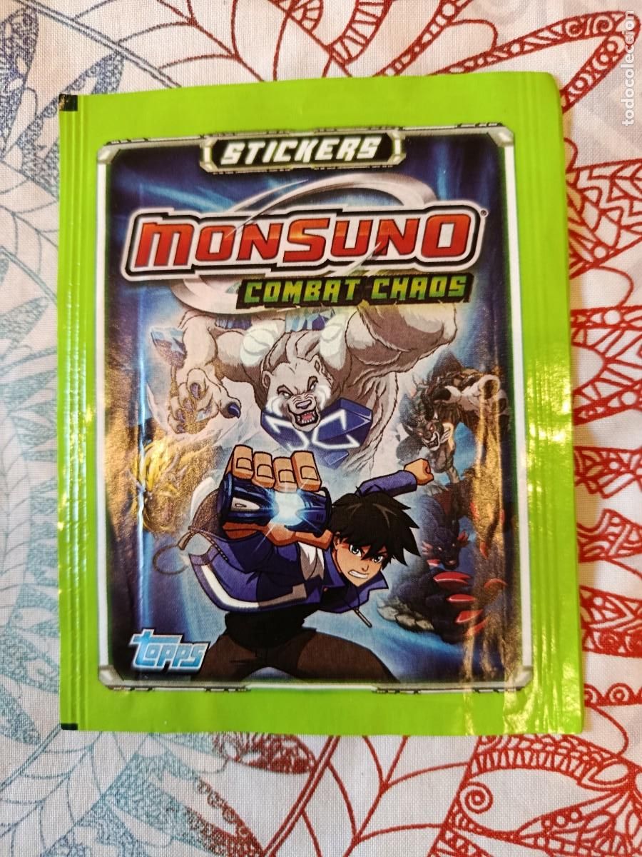 Sammeln alte Sammelbilder: MONSUNO SOBRE DE CROMOS SIN ABRIR
