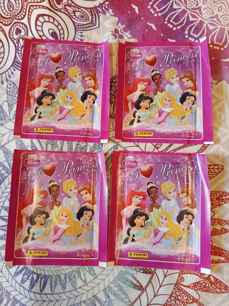 Sammeln alte Sammelbilder: LOTE SOBRES I LOVE PRINCESS DISNEY