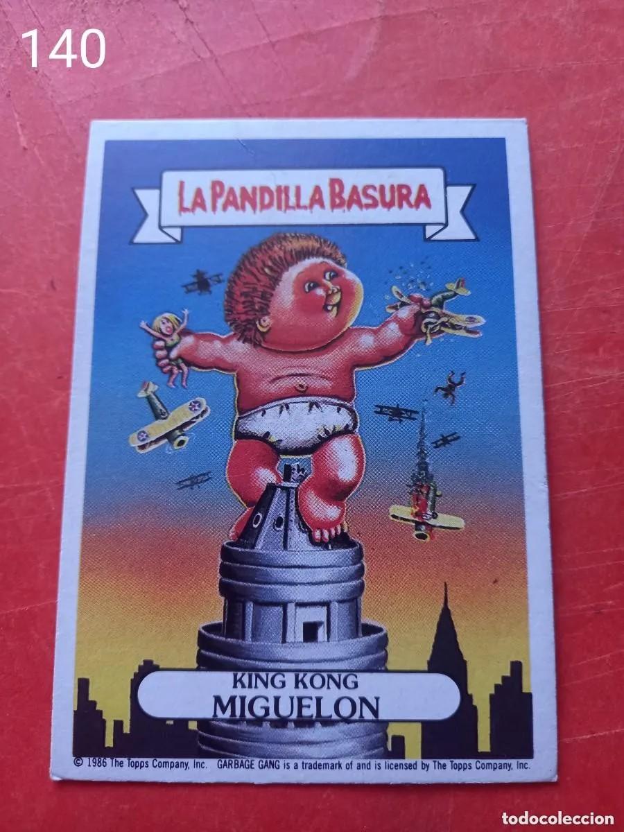 Coleccionismo cromos antiguos: Cromo n.140 la pandilla basura (album azul) sin pegar