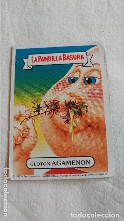 Coleccionismo cromos antiguos: Cromo n.143 la pandilla basura (album azul) sin pegar
