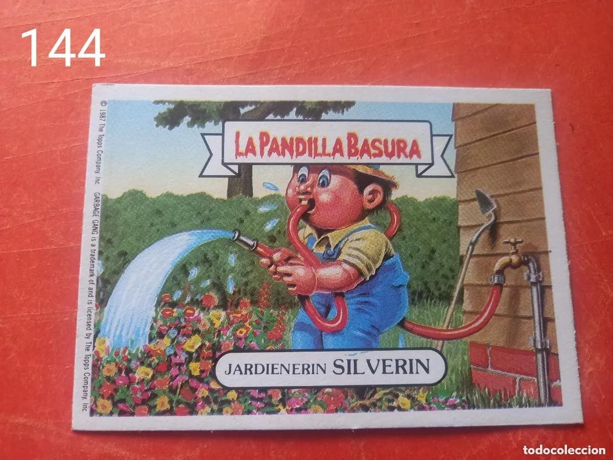Coleccionismo cromos antiguos: Cromo n.144 la pandilla basura (album azul) sin pegar