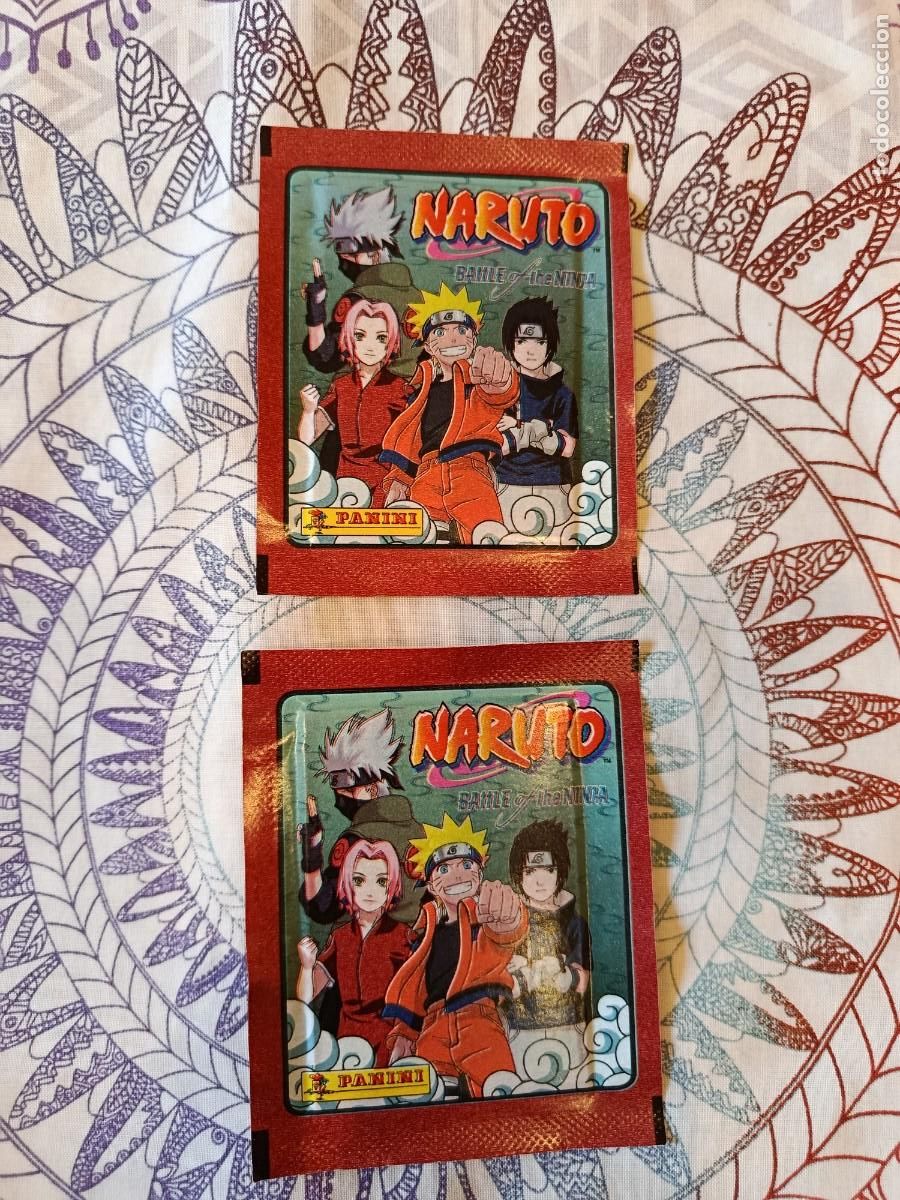 NARUTO SOBRES CROMOS