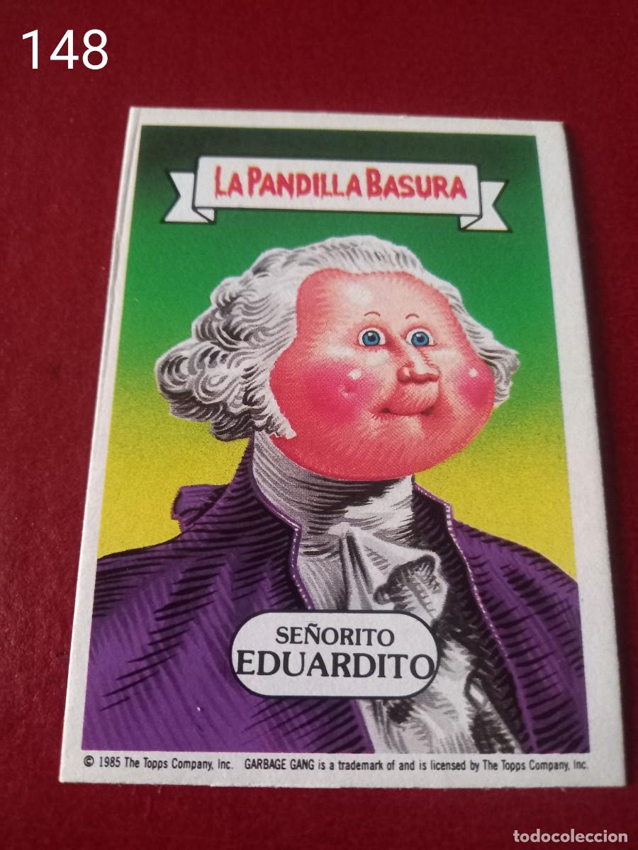 Coleccionismo cromos antiguos: Cromo n.148 la pandilla basura (album azul) sin pegar
