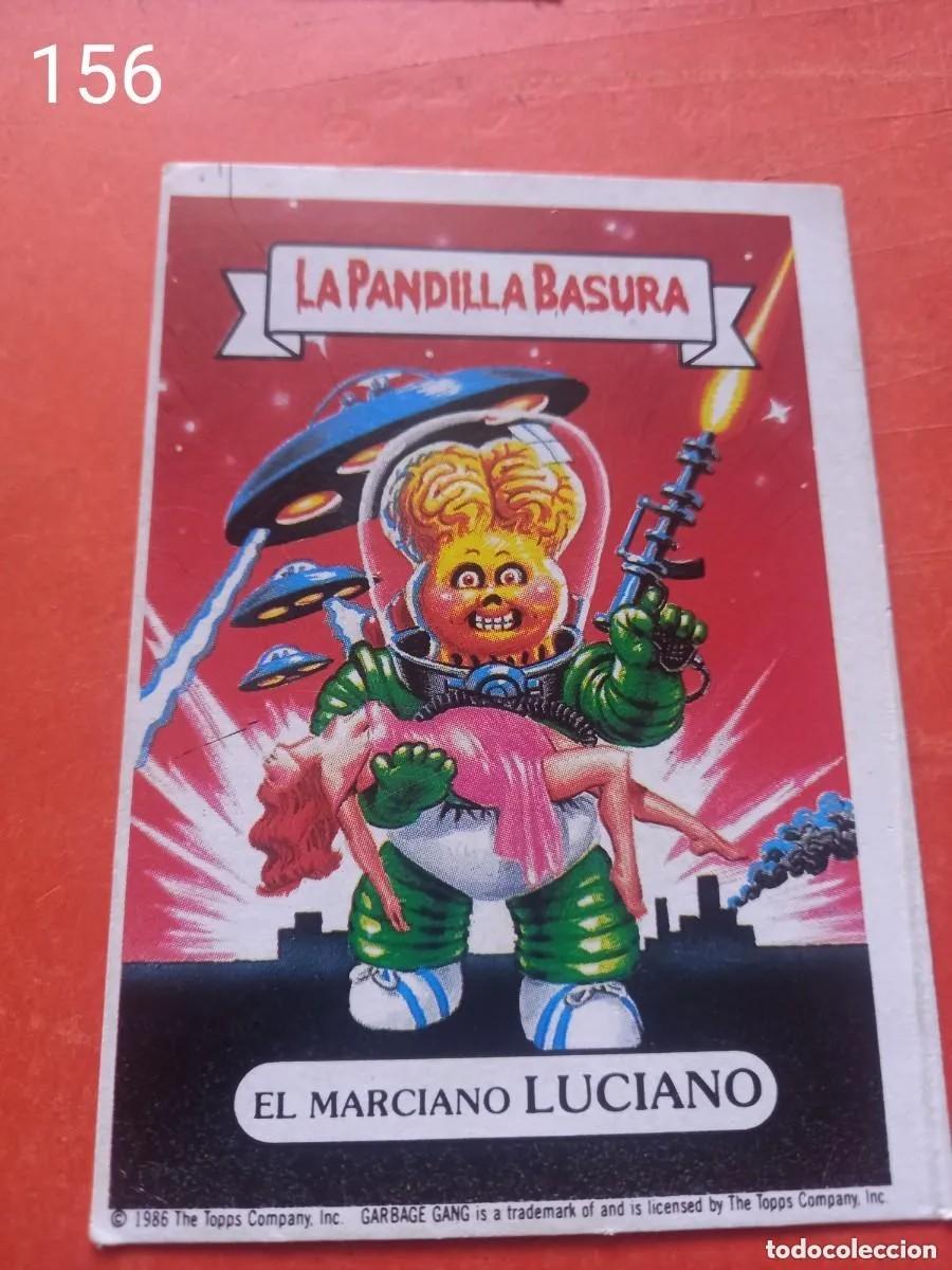 Coleccionismo cromos antiguos: Cromo n.156 la pandilla basura (album azul) sin pegar