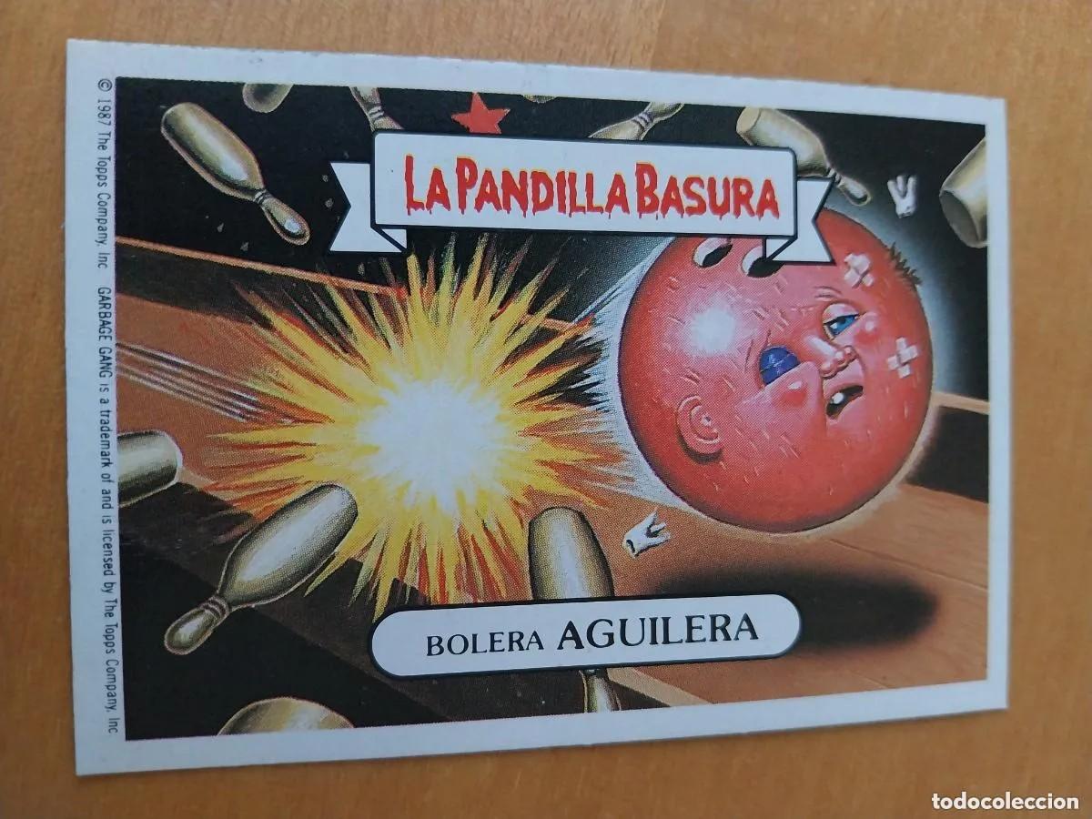 Coleccionismo cromos antiguos: Cromo n.158 la pandilla basura (album azul) sin pegar