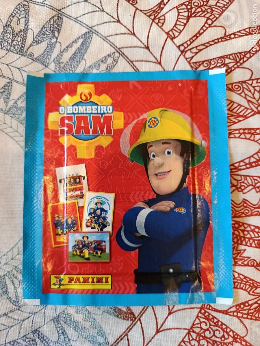 Coleccionismo cromos antiguos: SAM EL BOMBERO SOBRE DE CROMOS