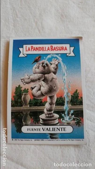 Coleccionismo cromos antiguos: Cromo n.165 la pandilla basura (album azul) sin pegar