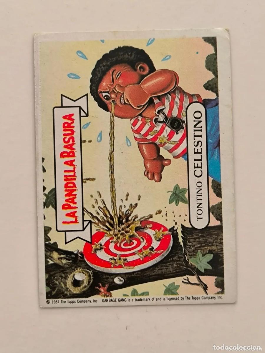 Coleccionismo cromos antiguos: Cromo n.175 la pandilla basura (album azul) sin pegar