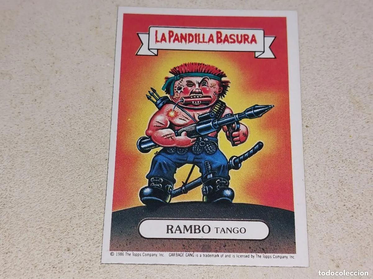 Coleccionismo cromos antiguos: Cromo n.199 la pandilla basura (album azul) sin pegar