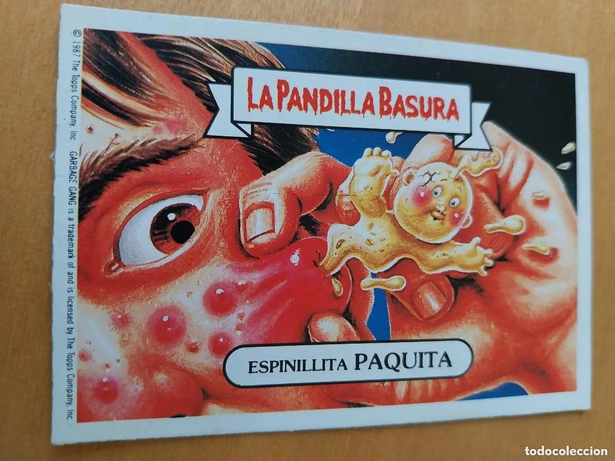 Coleccionismo cromos antiguos: Cromo n.200 la pandilla basura (album azul) sin pegar