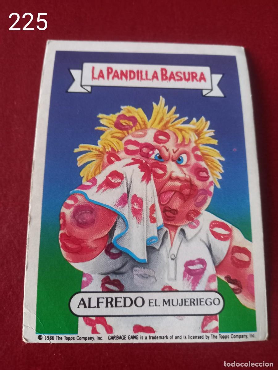 Coleccionismo cromos antiguos: Cromo n.225 la pandilla basura (album azul) sin pegar