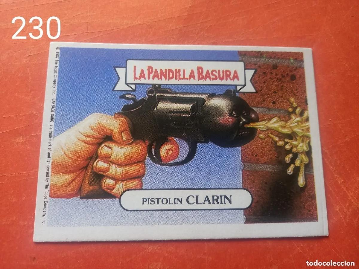 Coleccionismo cromos antiguos: Cromo n.230 la pandilla basura (album azul) sin pegar