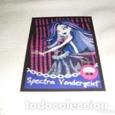 Coleccionismo cromos antiguos: Cromo We Are Monster High 184 Recortable
