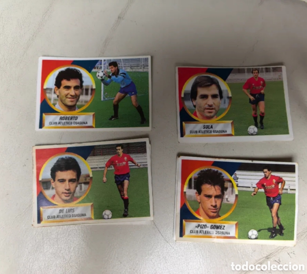 Coleccionismo cromos antiguos: Cromos club Atl&eacute;tico Osasuna