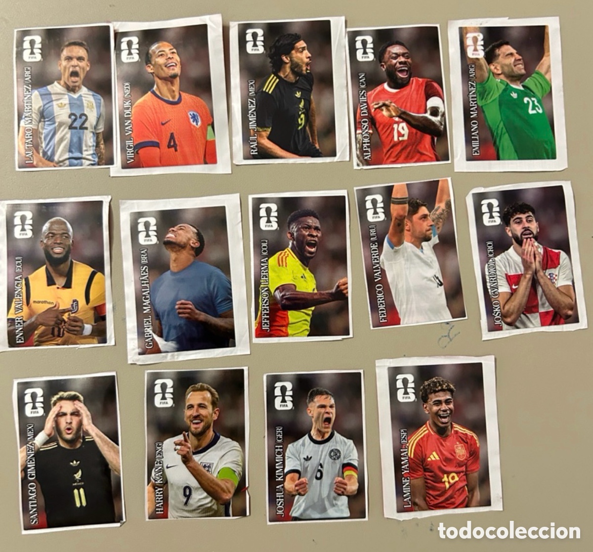Coleccionismo cromos antiguos: Colecci&oacute;n completa- 14CROMOS (EDICI&Oacute;N BRASIL)PROMOCION COCA COLA PANINI MUNDIAL WORLD CUP 2026